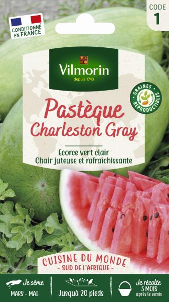 Potagères - Pastèque Charleston Gray - Cuisine du Monde - PACKAGING_RECTO
